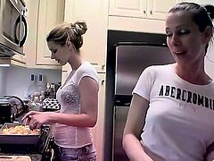 Smokin hot chicks Cindy Hope and Sandy love to be in the center of attention but they are so hot that they dont even need to take their clothes off.