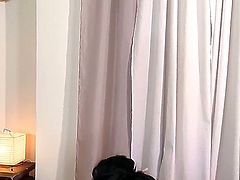 Ivana Sugar fucked by sexy boyfriend in front of her Japanese massage and yoga master Mira Sunset