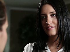 See how this brunette beauty has a blast having sex with this guy in this amazing sex video where the connection between them is palpable.