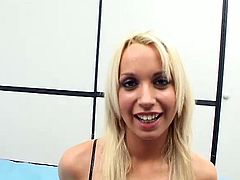 Watch a vicious blonde temptress  devouring her man's dong before her tight clam and hot ass get banged balls deep into a mind-blowing explosion of pleasure. Finally her face gets covered in fresh cum.