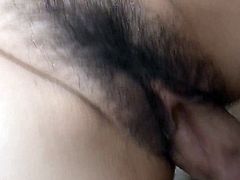 Dozen of delight is guaranteed by Jav HD sex clip. Zealous nympho with small pale tits moans madly while her hairy pussy gets banged missionary. Ardent dick sucker is surely a futuristic lover, who'll make you jizz at once.