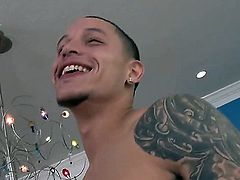 Slender long haired brunette teen Amy Quinn with natural boobies gives head to young tattooed stud Cris Commando and gets her tight twat boned on billiard table to loud orgasm.
