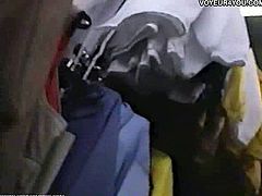 Enjoy this sexy Asian voyeur vid filmed with a hidden cam that gets 

the women panties in some very interesting angles.