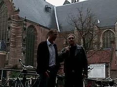 Horny dude Bennie from Denmark goes to the brothel to be teased by real filth