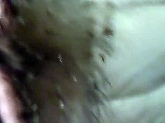 Super Hot diva Miami gets turned on a gives a fast blow job that leaves her gagging dick juices