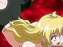 Blonde hentai caught and brutally fucked by tentacles movies by www.grabhentai.com