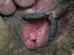 Noriko Kago is a real slut with nice round tits and a hairy pussy. She is hot and she knows that she is driving her boyfriend crazy. First, she lets him lick her swollen nipples and then she gets her hairy snatch expertly eaten out.