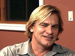 Evan Stone whips out his ram rod to fuck amazingly hot London Keyess throat