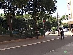 See a horny Latino sucking a dude's cock while he wears a dress. Then it's time for his ass to be barebacked into a massive anal orgasm.