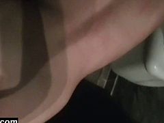 Watch this horny boyfriend grabs his cam and go fucks his girlfriend who is having in shower.She sits on her knees and sucks his cock before bending over and taking that big cock in her all holes till he cums on her asshole