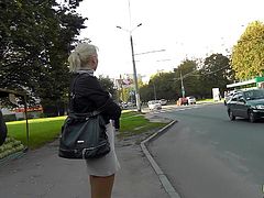 Horny voyeur feel amazing filming hotties under their skirts in public upskirt session