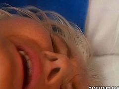 Old granny Marianne fucked in a missionary position