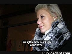 PublicAgent - Partners in Porn trick blonde