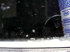 When she's in her bathroom, shameless nymph with perky tits ends up masturbating by rubbing that wet twat of hers. Press play and enjoy the show!