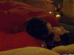Watch as this beautiful Indian wifey and her man into some nasty and erotic sexual that start off in bed. Laying lips on her pussylips then have sex in a sensual and erotic way the Kama Sutra style