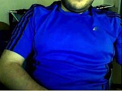 chatroulette straight male feet - spanish soccer fan again!