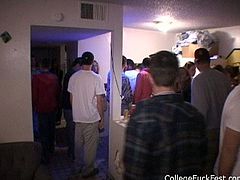 Pornstar sex clip provides you with horny gals and dudes. Drunk college students take part in kinky competitions and desire to have steamy sex right at this great party.