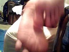 chatroulette straight male feet - from russia