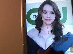 Cum on Kat Dennings