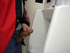 urinal wank