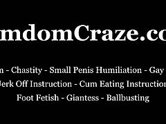 Courtesy of Femdom Craze you can see in this amazing free porn video where some awesome dommes train you to be the perfect slave. They're ready to be VERY bad.