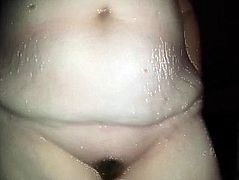 My Wife Showing Her Trimmed Pussy
