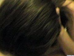 Naughty amateur girlfriend is ready to polish her boyfriend's dick all night long. She jerks it off and swallows it deep in her throat. Enjoy watching homemade sex video for free.