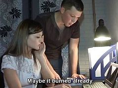 Fucking for a new laptop