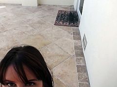 Lustful brunette gives her head. She sucks fat cock like greedy for a pov cam and looks straight into your eyes. Don't skip Mofos blowjob video for free.