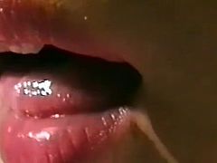 Needy japanese goes deep on oral before having her mouth filled with cum