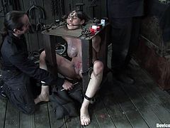 Damon Pierce and Natalie Minx get their punishment for being so naughty. Some dude ties the bitches up and pours hot wax on their bodies.