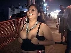 Crazy Girls Flash their Boobs in Public part 2