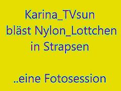 Heisser Nylonsex mit KarinaTVsun 1