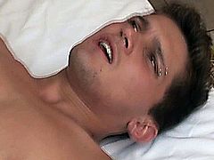 Man sucking a shemale cock and they both cum after. Shemale latina getting sucked and fucked by this lucky man