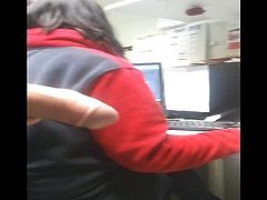 flashing big dick at work for coworker