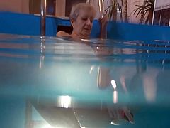 Watch this old granny penetrating her not so tight but still wet pussy with her plastic sex toy in Old Nanny sex clips.