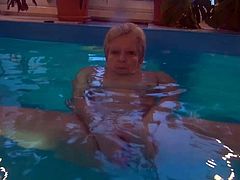 Watch this old granny penetrating her not so tight but still wet pussy with her plastic sex toy in Old Nanny sex clips.