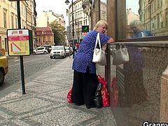 granny went shopping and now she needs cock
