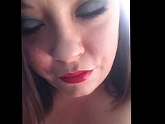 Tina Snua Loves You Being A Dirty Wanker - Lipstick Fetish