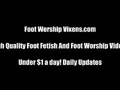 You will be seeing some of the hottest chicks trying to satisfy their sexy foot fantasies. Watch them switching turns to experience some really deep orgasms.