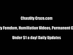Chastity Craze brings you a hell of a free porn video where you can see how evil and gorgeous dommes lock you in chastity while flaunting their hot bodies.