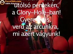 Horny daddies and cock sucking sluts in one hot orgy encounter in the club. They surely look proud that they get all these old cocks inside their cum starving throats for one delightful party.