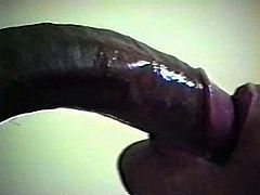 Blindfolded wife swallows black cum #4