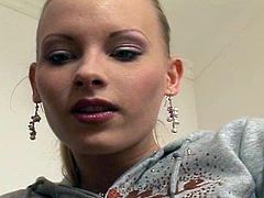 Renato is penetrating slutty Gitta Blond in anal