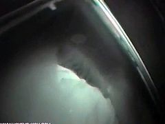 Asian couple fucking in the car caught by spy cam