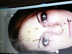 shooting a load on lena