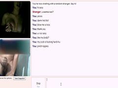 Omegle- Hot 18 yrs old teen show her tits + bonus tits