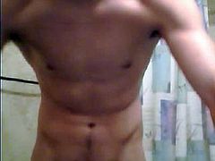 Hottest Str8 Boy Cums And Eats First Time His Cumshots OnCam