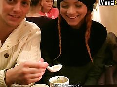Mayola finds dude handsome and takes his hard sausage