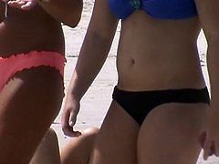 candid beach teens jiggly tits and fat booty spy 13